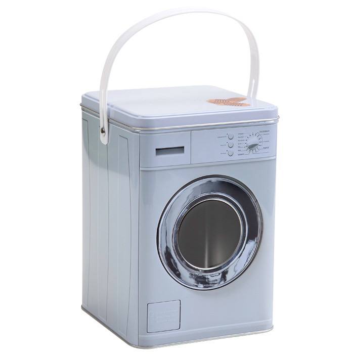 Washing machine themed powder/laundry detergent storage container - 
