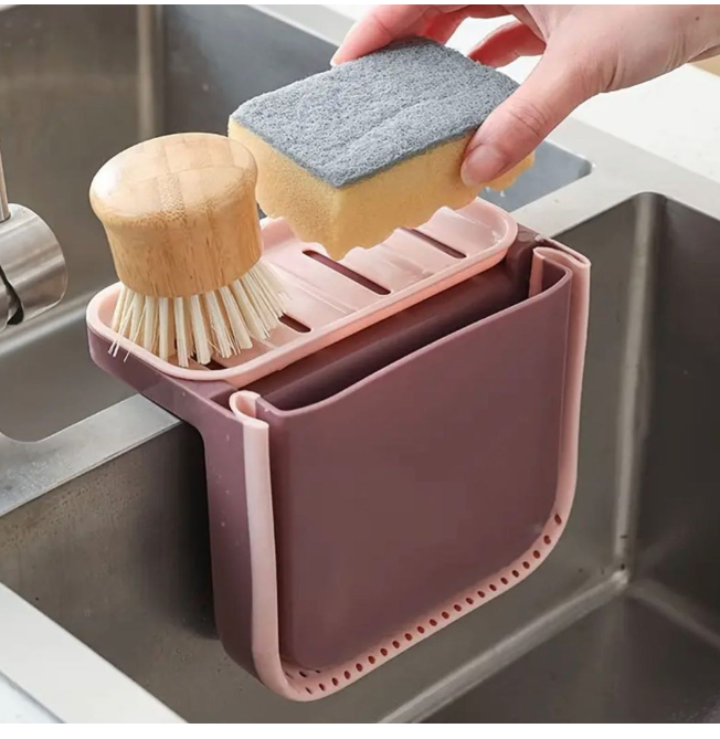 Extendable kitchen sink retractable drain basket