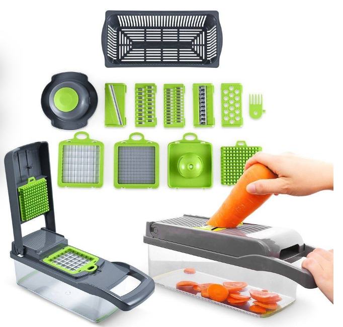 1.2l vegetable slicer with drainer