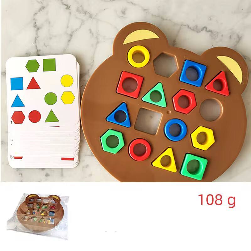 Early Education puzzle/Shape matching Cards Game