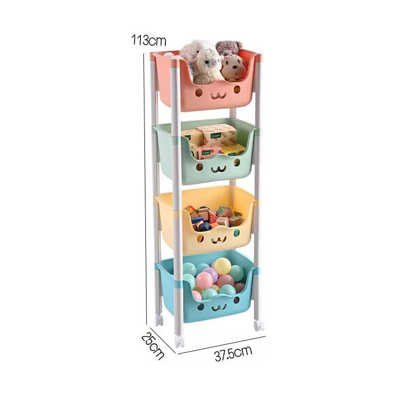 Children's toy storage rack
