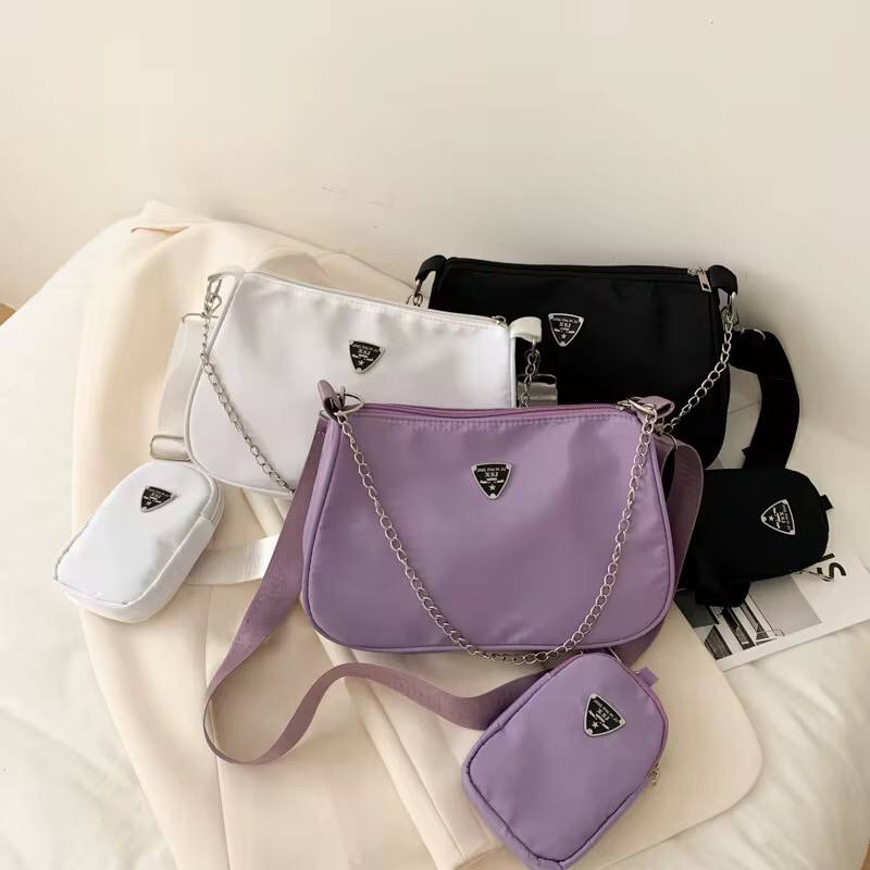 2 in 1 Sling bag /Simple Small crossbody with coin purse