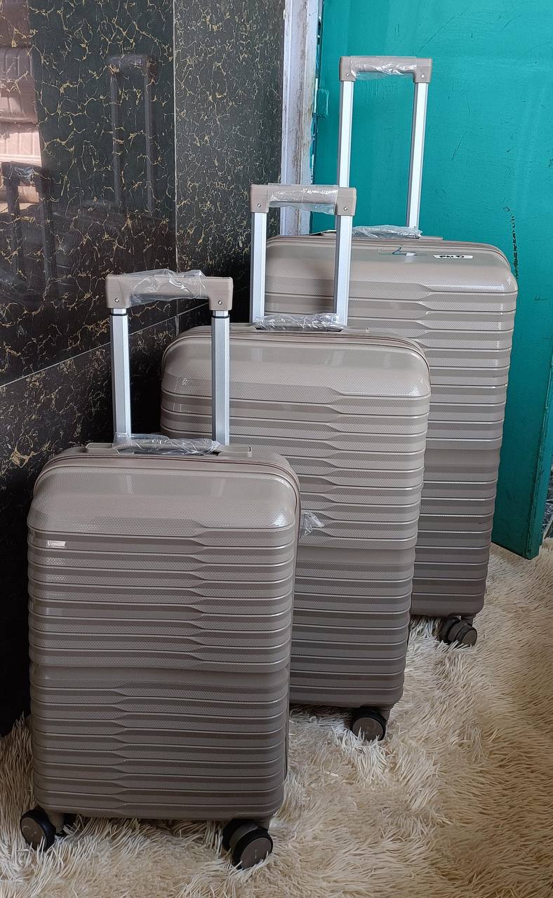Rubber suitcases