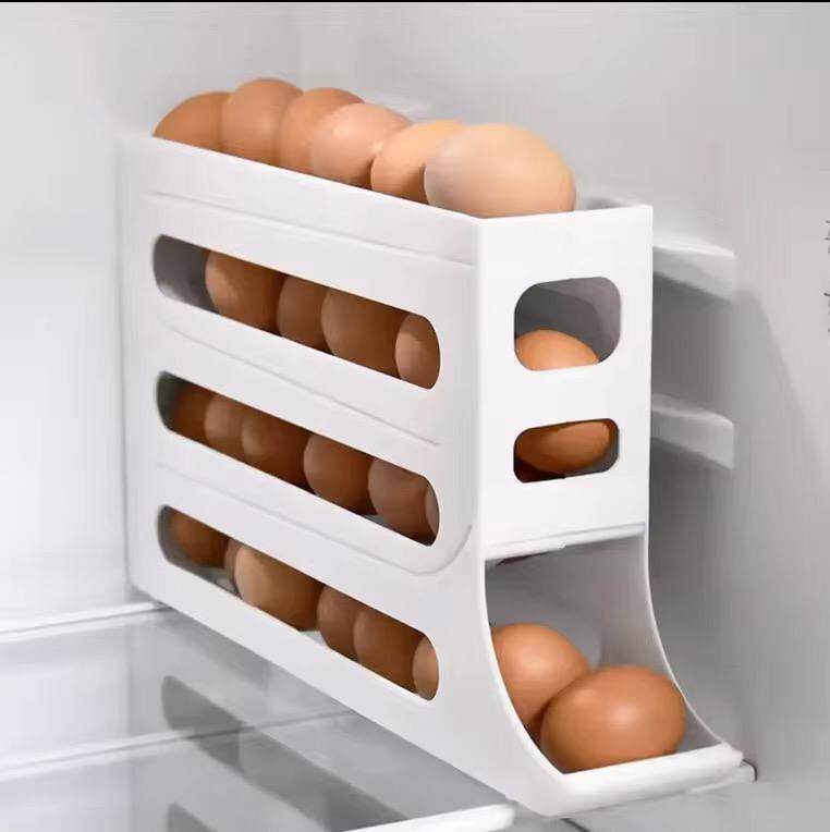 4 layer Rolling egg dispenser
Holds 30 eggs