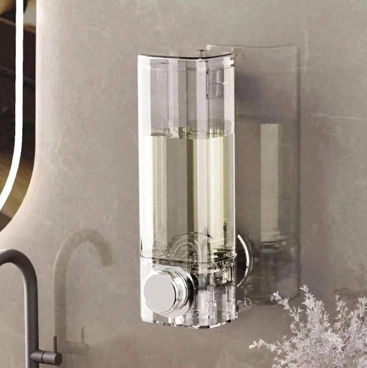 Wall-Mounted Manual Soap Dispenser