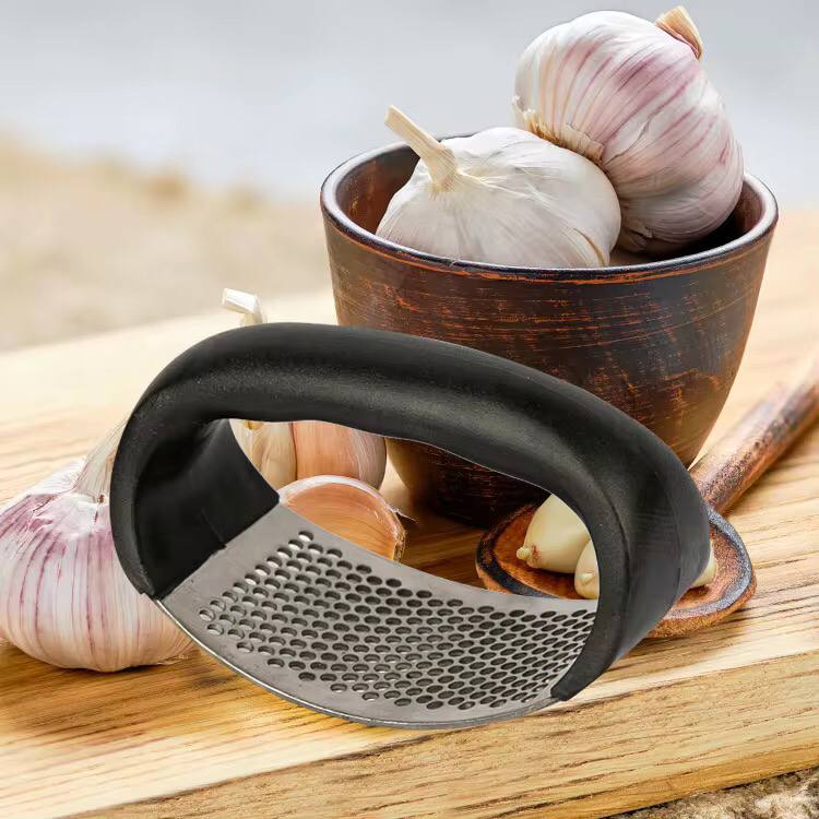Ring Garlic crusher press