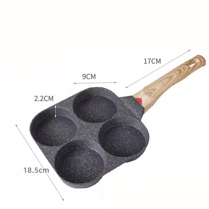 3 and 4 hole/slot Breakfast Pan