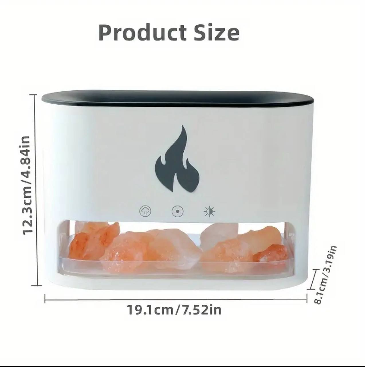 Flame humidifier