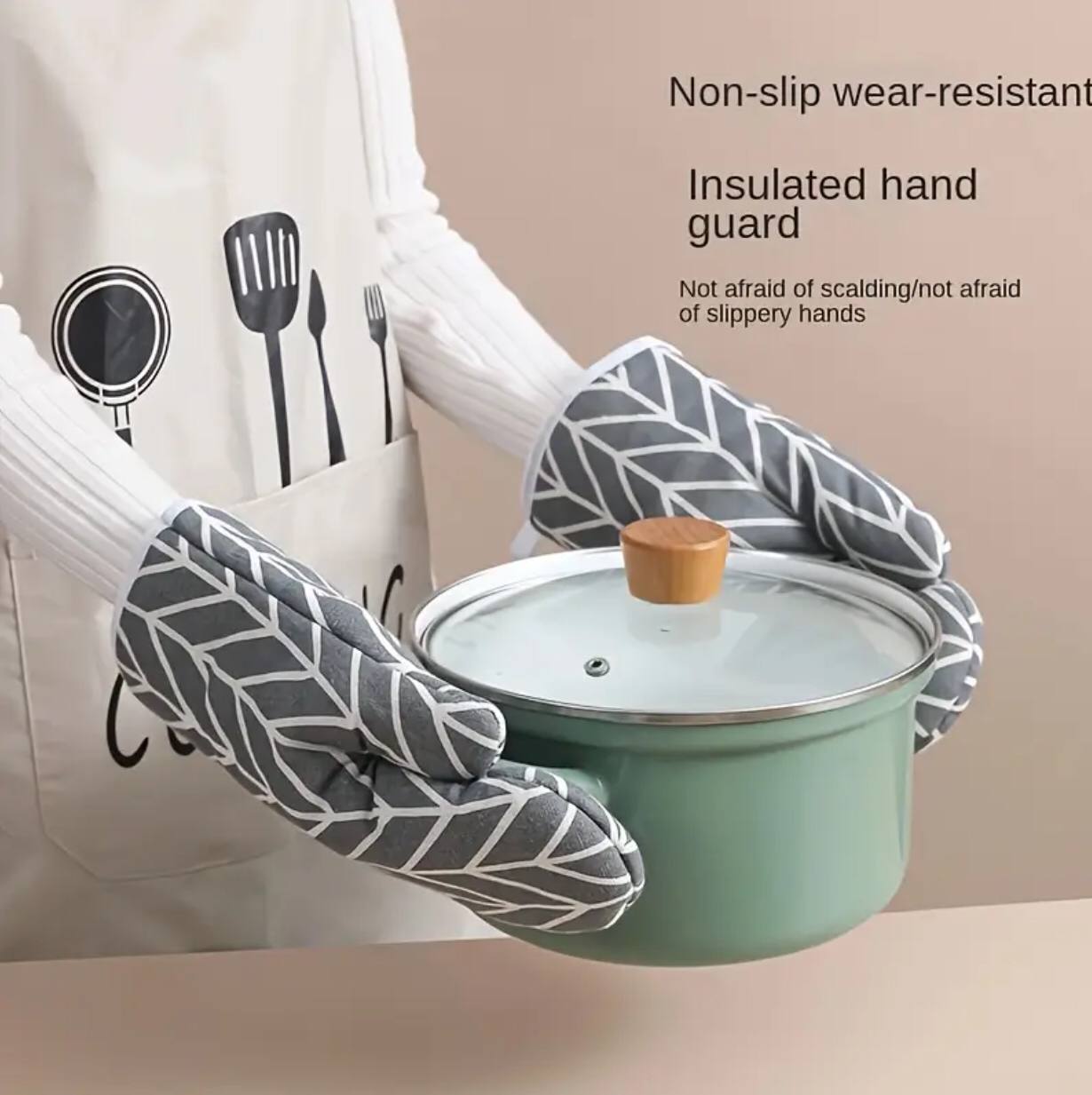 Oven gloves/mitten
Pair