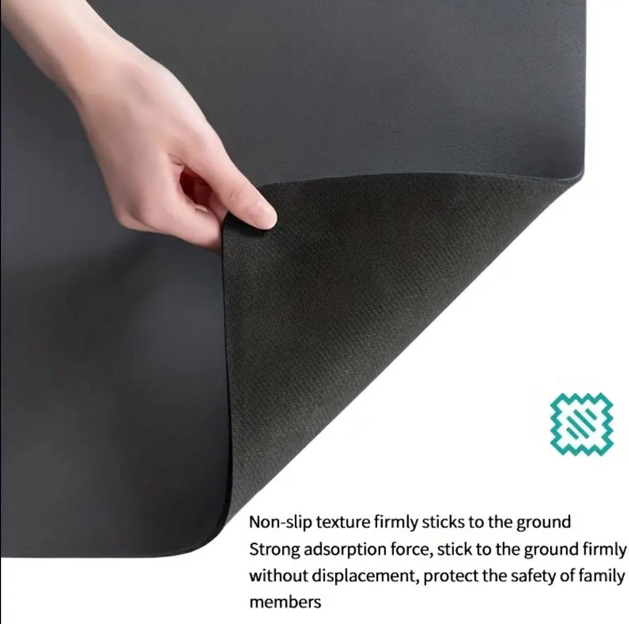 Super absorbent Nonslip Drain dish drying mat