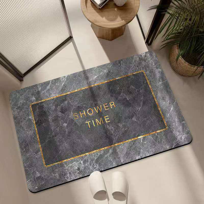 Super Absorbent Bath Mat Non Slip Quick Drying Bathroom Rug Napa Skin Toilet Carpet Kitchen Entrance Doormats Home Floor Mat