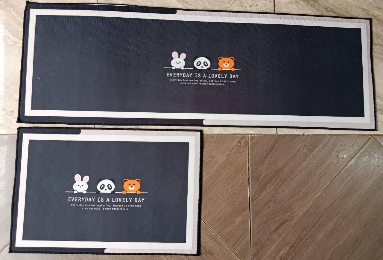 3D 2 PIECE KITCHEN MATS