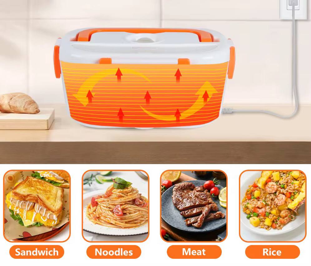 Electric lunchbox plastic insert