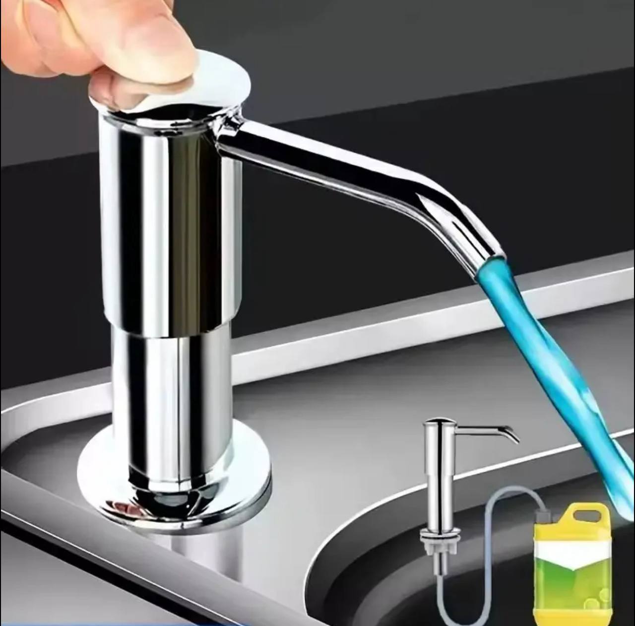 High quality kitchen sink liquid soap pump dispenser