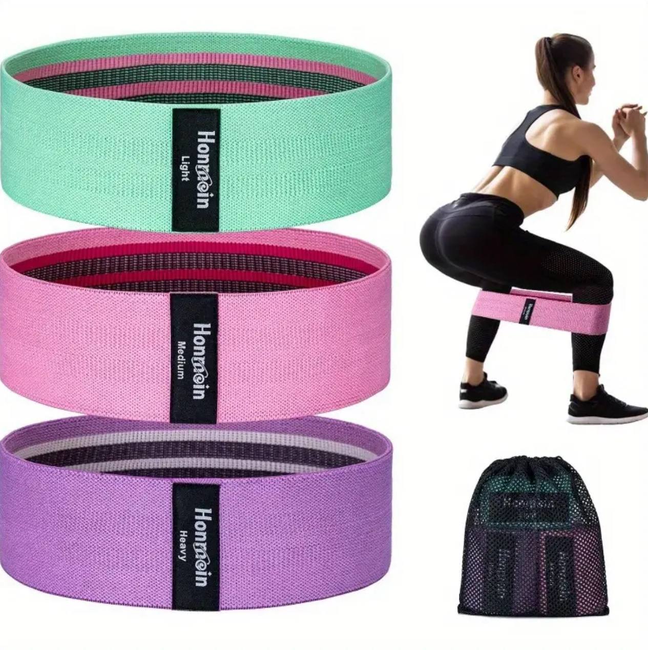 Resistant Hip Booty Bands – Glute & Thigh Workout Bands