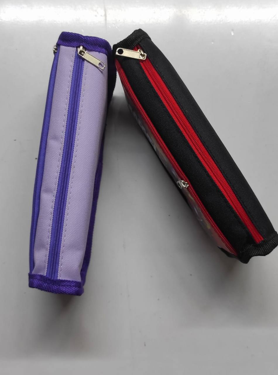 Cartoon themed Frozen Princess Elsa and Iron man Student Pencil pouch Case,