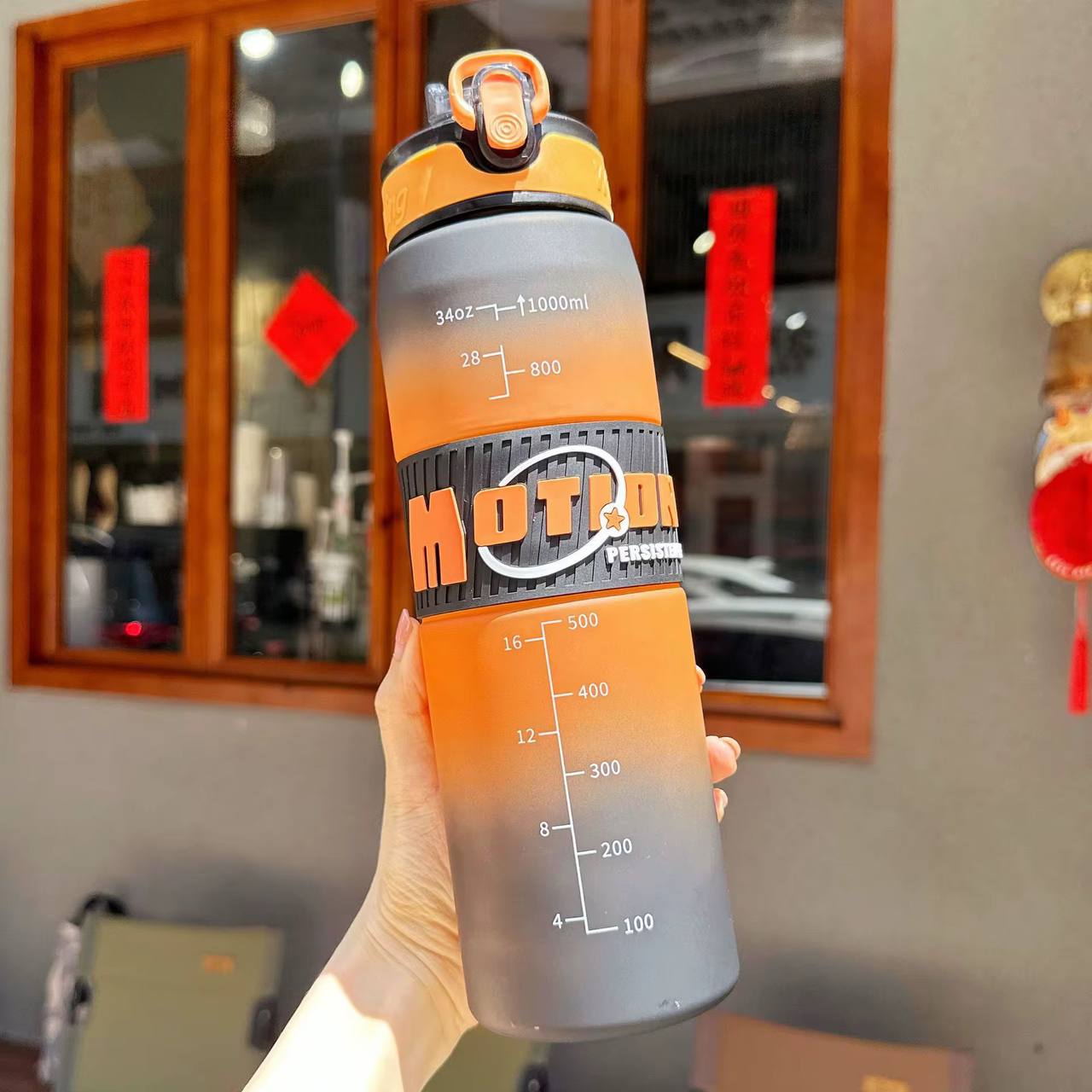 Motivation water bottle