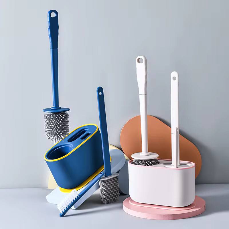 3 in 1 multifunction toilet cleaning brush.
