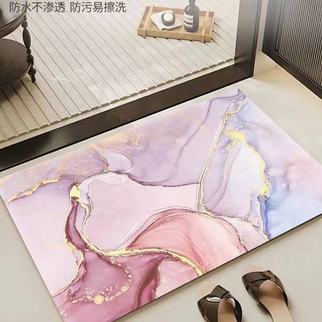 Super Absorbent Bath Mat Non Slip Quick Drying Bathroom Rug Napa Skin Toilet Carpet Kitchen Entrance Doormats Home Floor Mat