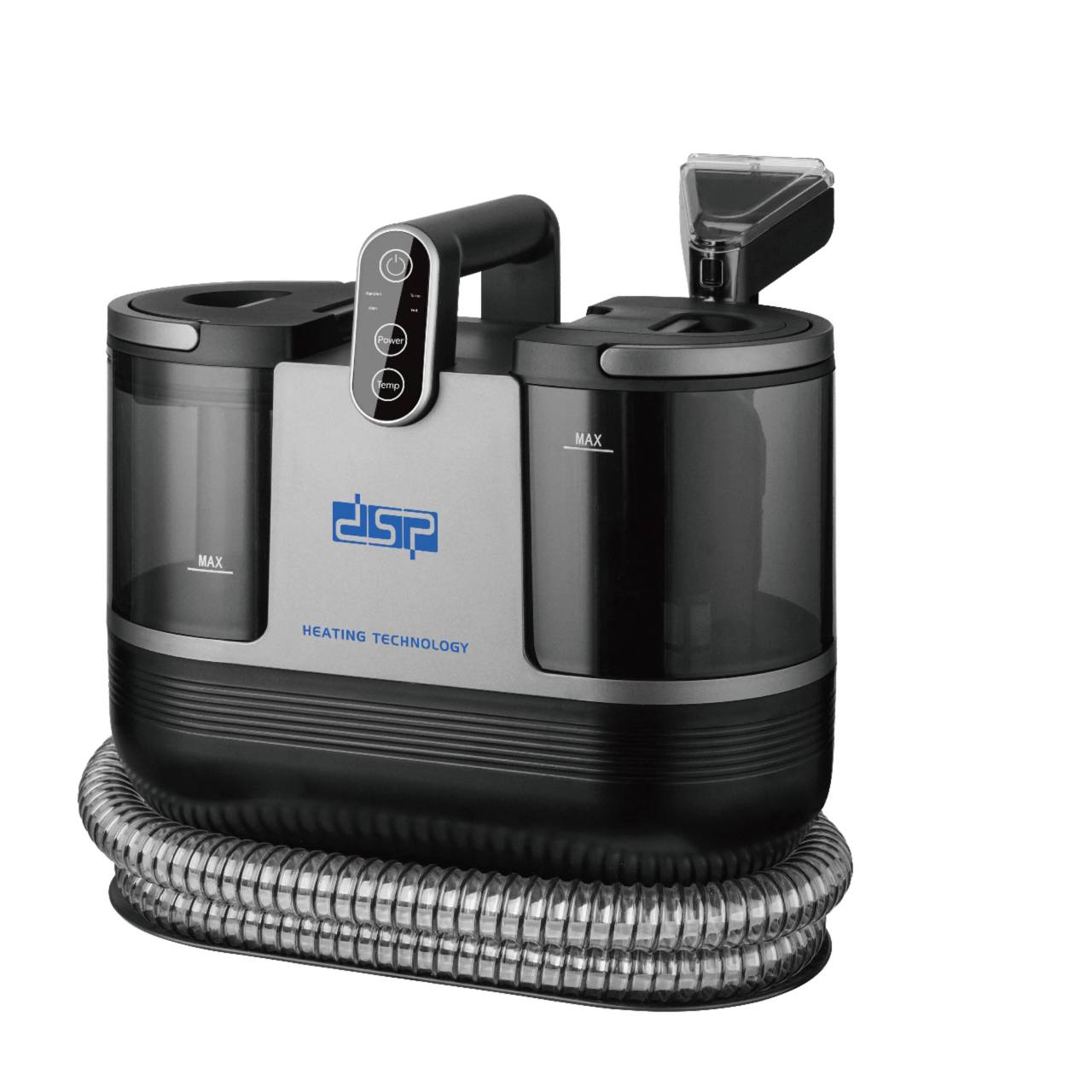 The DSP Professional 3-in-1 Spot Cleaner is a powerful and versatile household cleaning machine designed for deep cleaning carpets, sofas, upholstery, and other fabric surfaces.