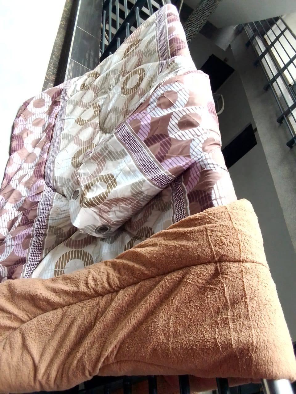 Curtain woolen duvets
