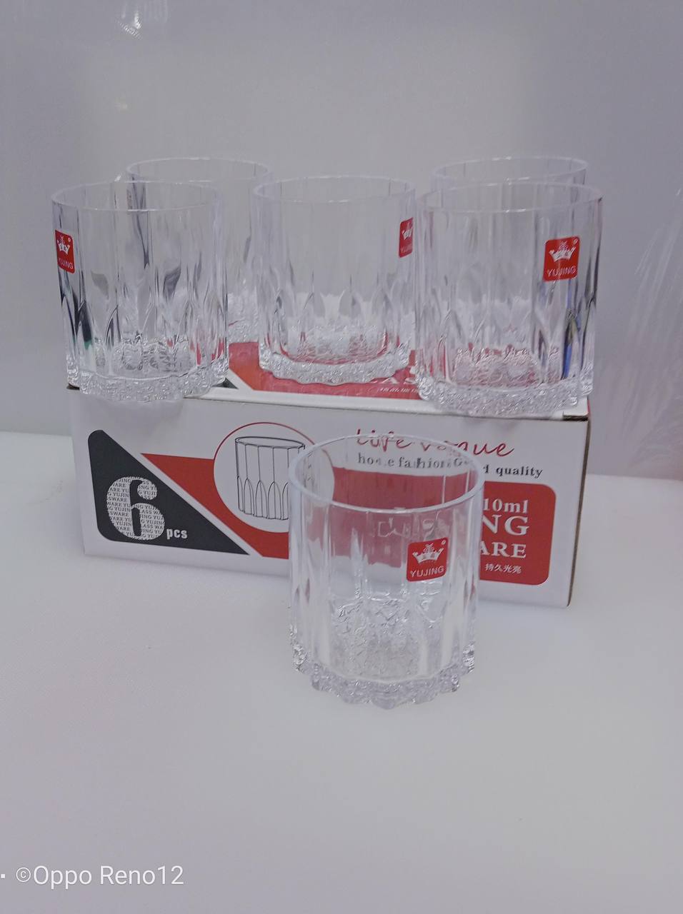 6pcs whiskey glasses set