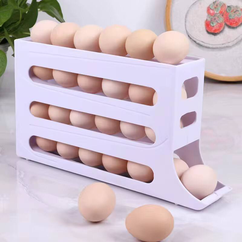 4 layer Rolling egg dispenser
Holds 30 eggs