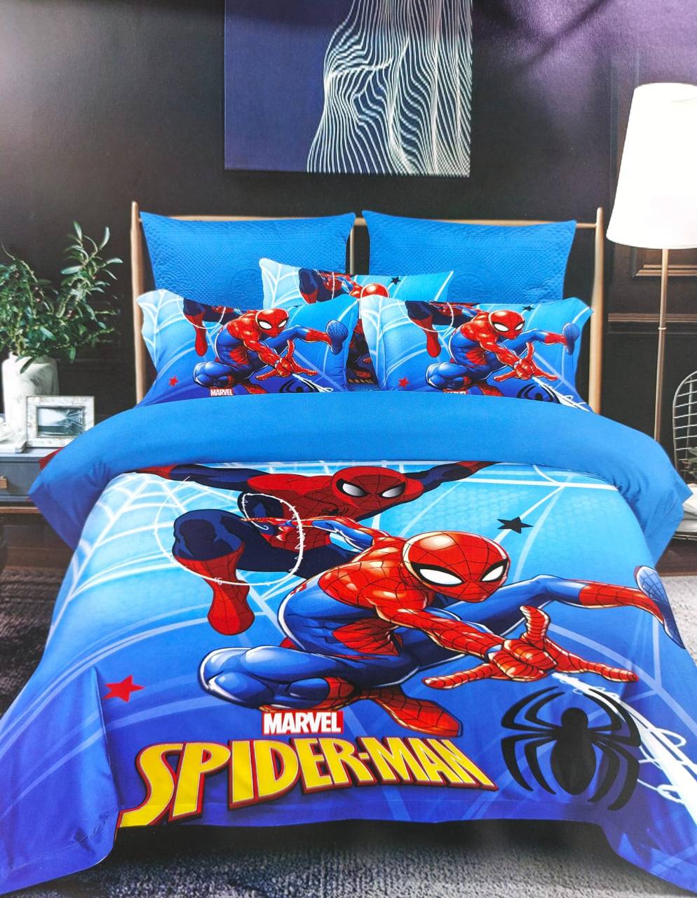 Cartoon themed duvet one sheet one pillowcases