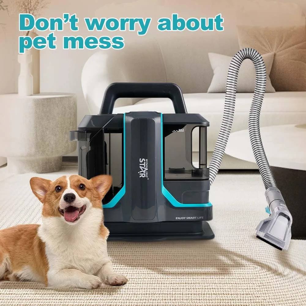 Wet and Dry Vacuum Handheld Portable Corded Sofa Carpet Cleaner