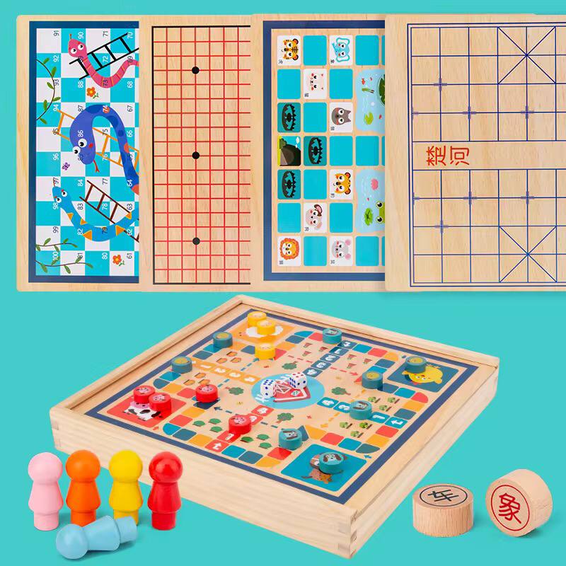 6 in 1 board Games