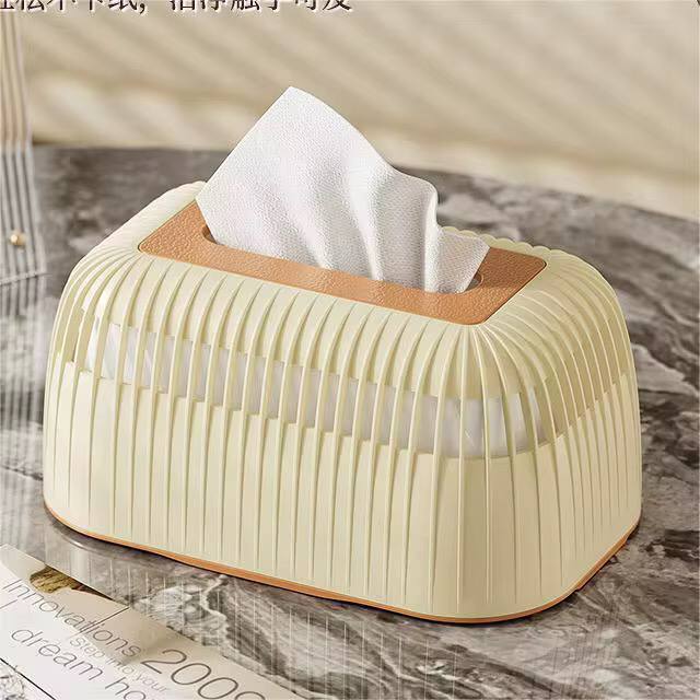 Stripped tissue / serviette box .