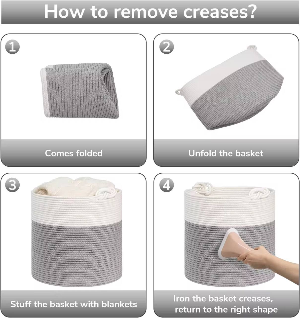 Woven multipurpose basket