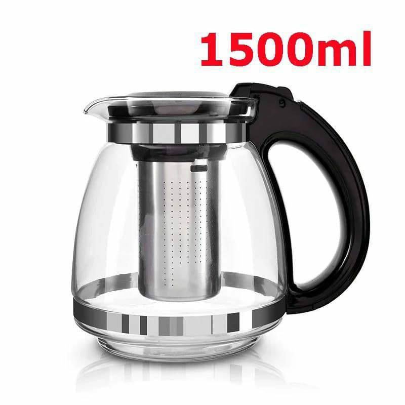 High borosilicate infuser kettle .