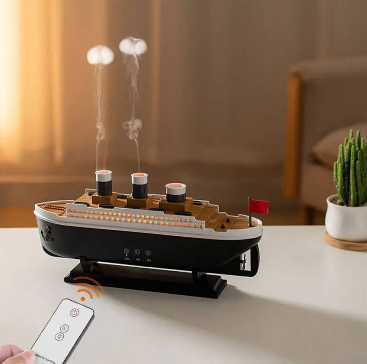 Steamship Design Essential oil Diffuser