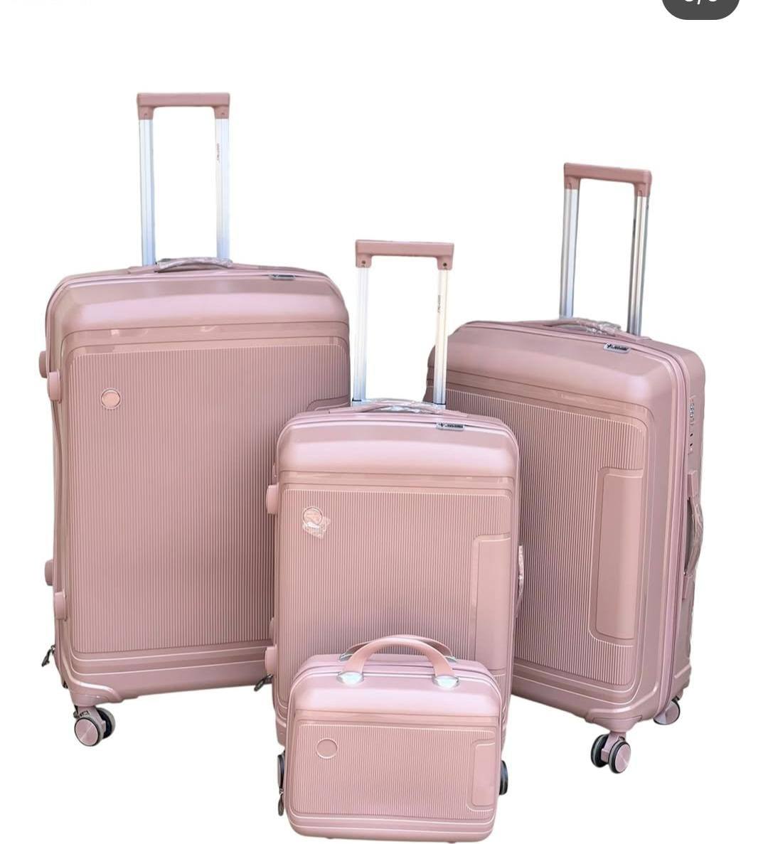 4 n 1 Luxurious Unbreakable PP Suitcase