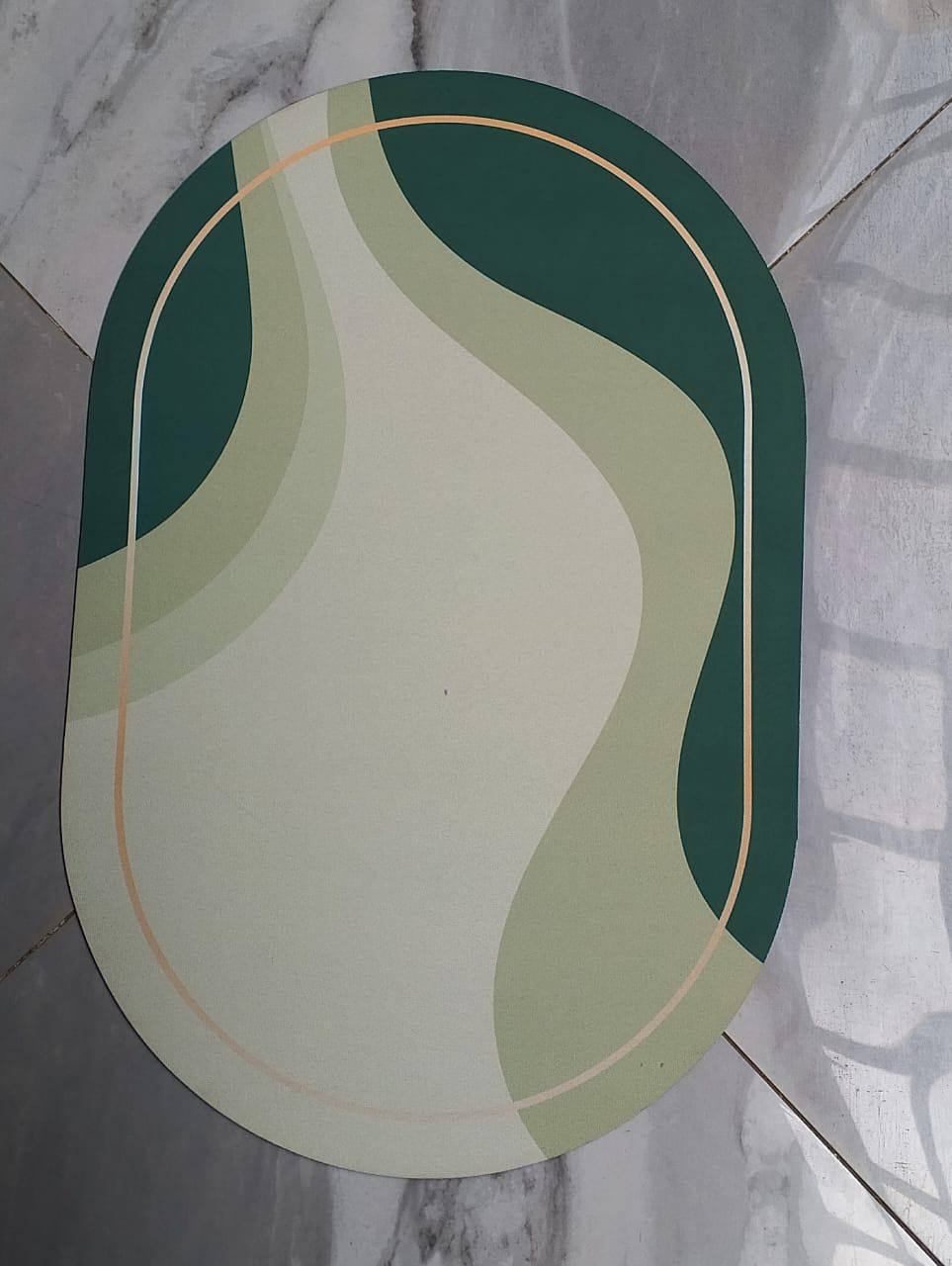 Rubber Antislip Bathroom Door Mat