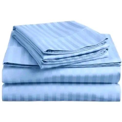 Stripped a pair of cotton bedsheets