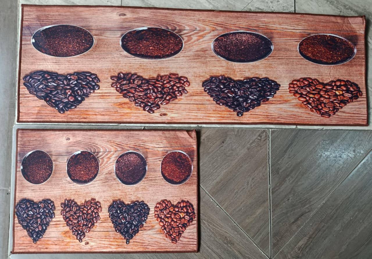 3D 2 PIECE KITCHEN MATS