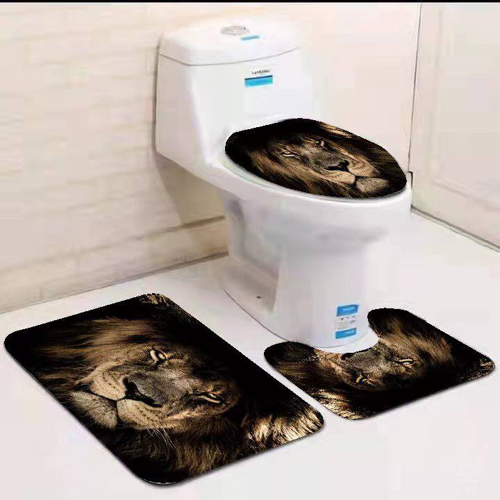 3in1 toilet mat set