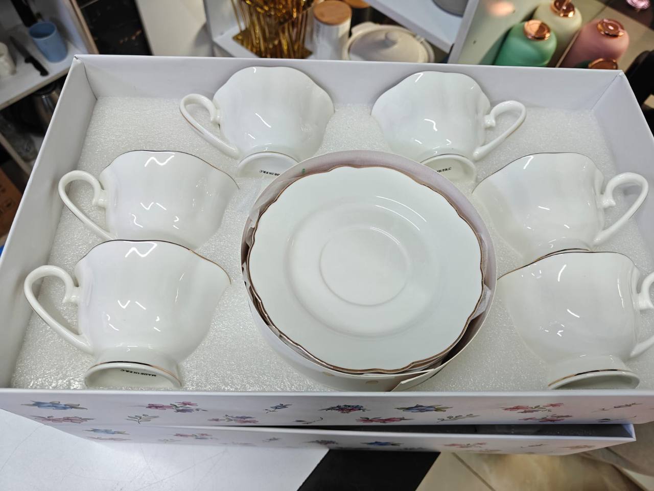 12pcs European tea set