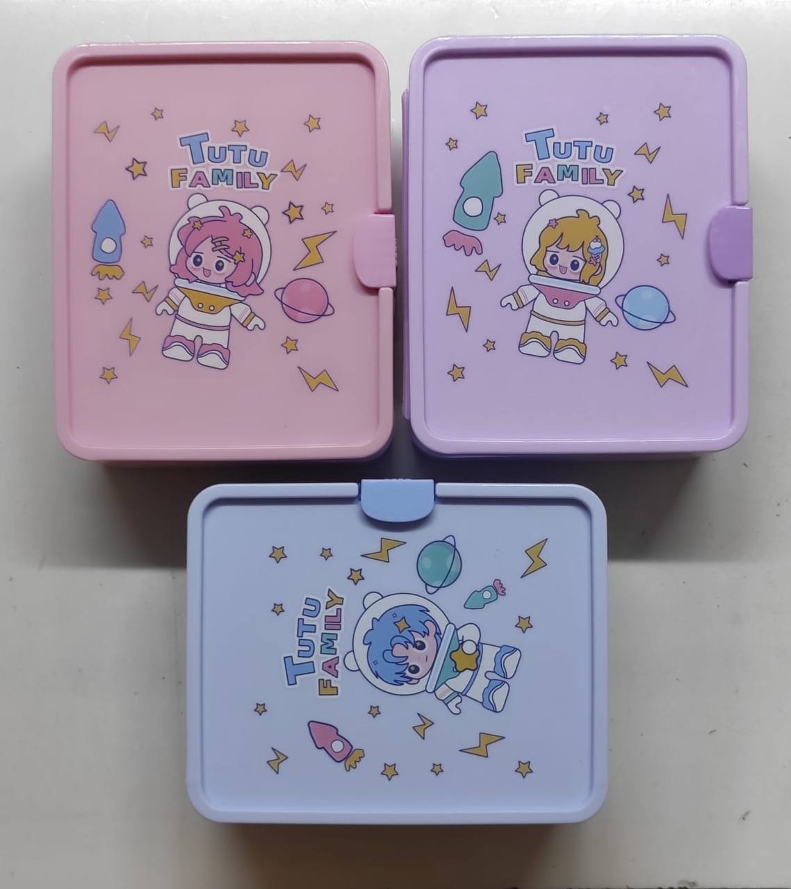 2 compartment Tutu family Lunch Box for Kids