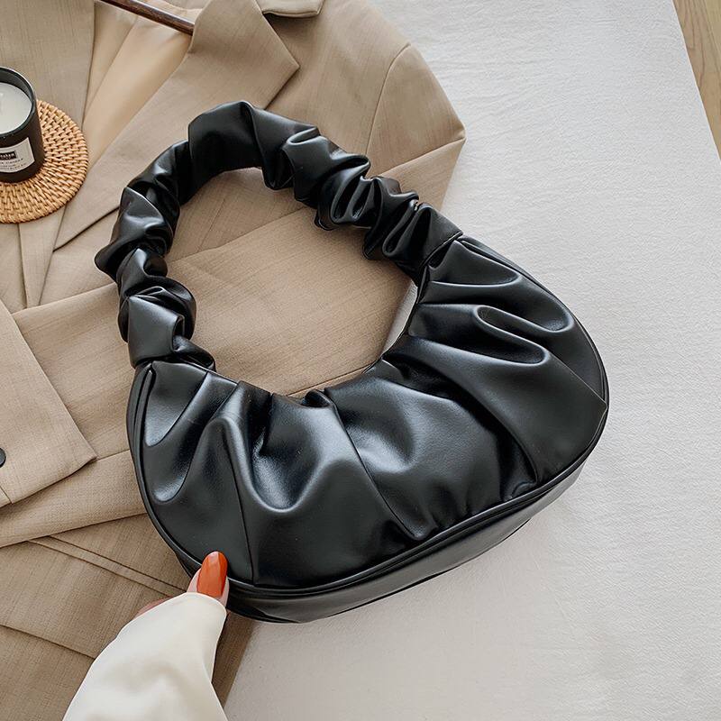 Fashion pleated Handbag