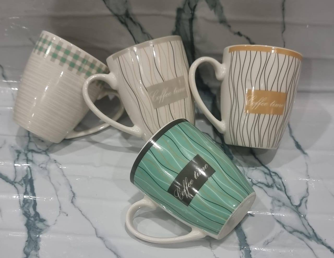 stylish 4 design Ceramic cups