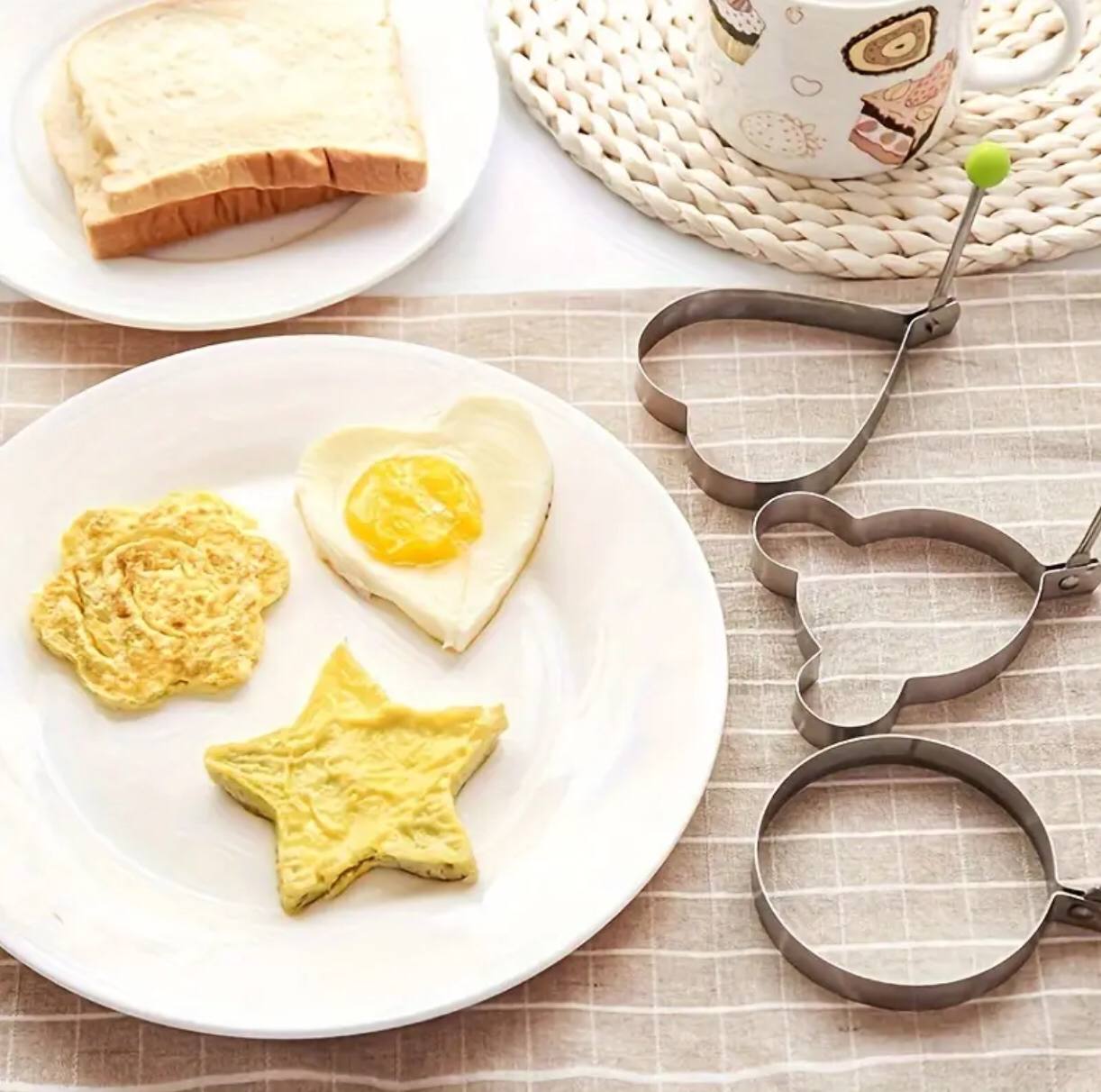 1 Pcs Kitchen Accessories Stainless Steel Fried Egg Shaper