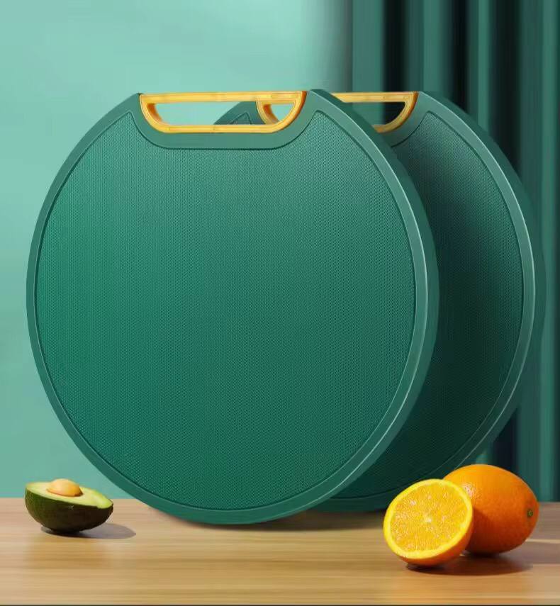 The divinext imex plastic round chopping board