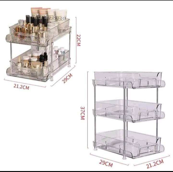 3 layer Multifunctional storage rack