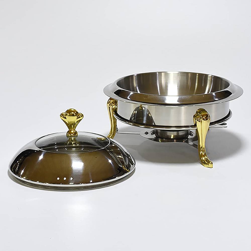 Stainless steel 28cm furnace chaffing dish food warmer