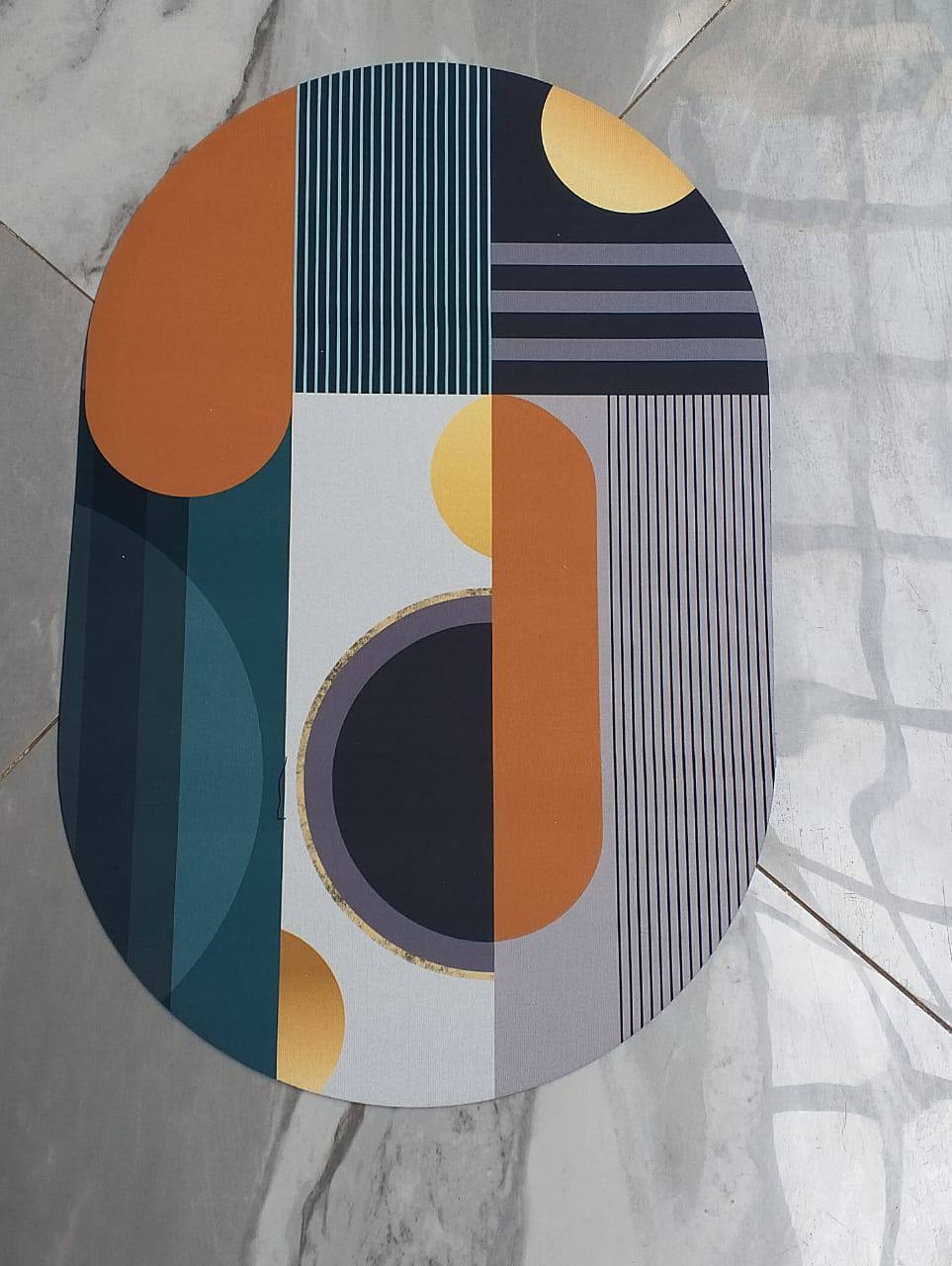 Rubber Antislip Bathroom Door Mat