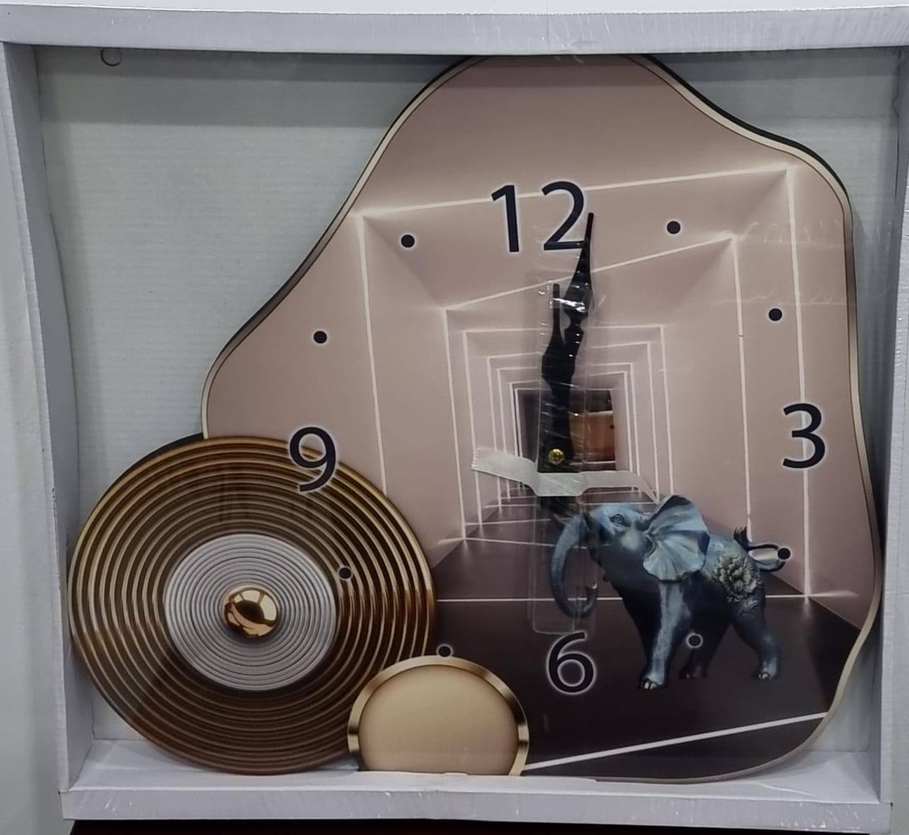 42x42cm Elegant style wall mounted decor wall clock