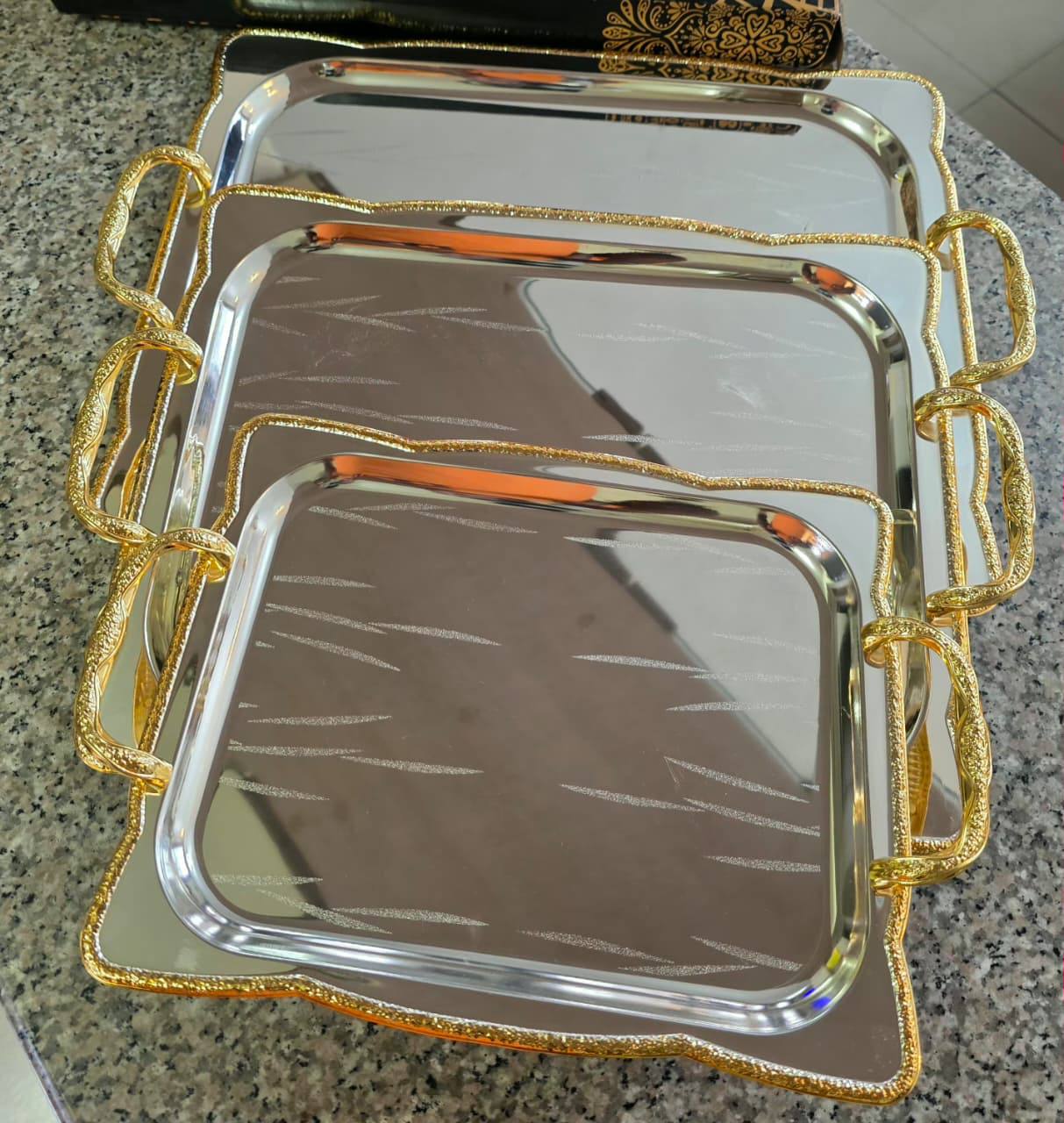 Home Decor Elegant serving Trays.
